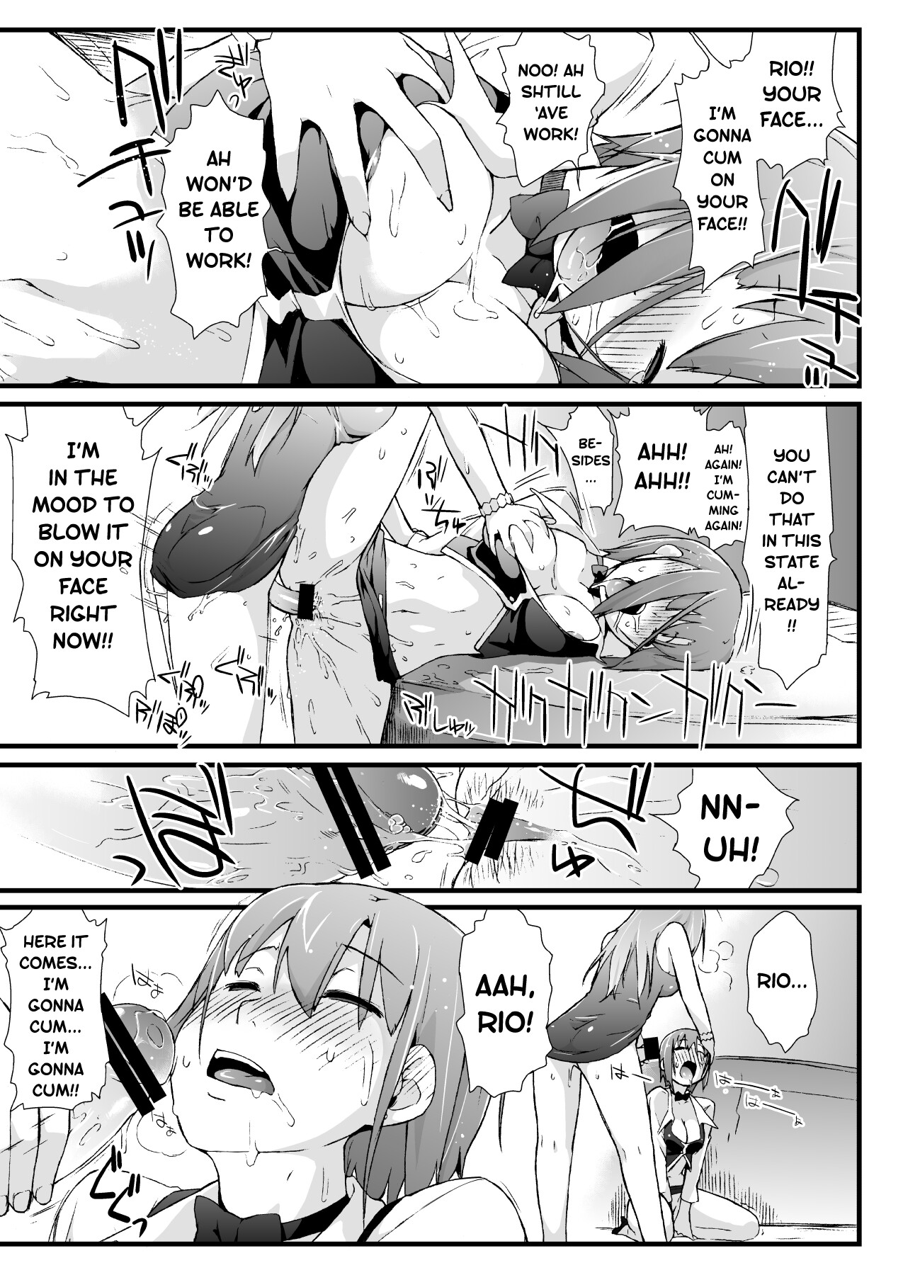 Hentai Manga Comic-Rio and her naughty friends-Chapter 1-2-39